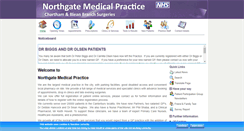 Desktop Screenshot of northgatemedicalpractice.com